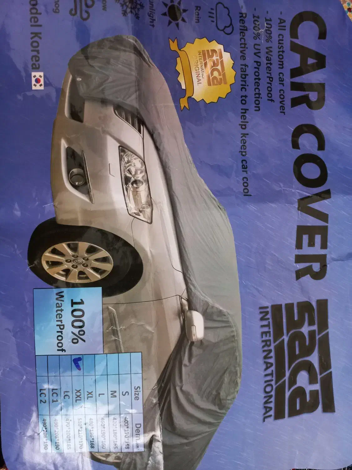 چادر خودروی سایز XXL|قطعات یدکی و لوازم جانبی|مشهد, حسین‌آباد|دیوار