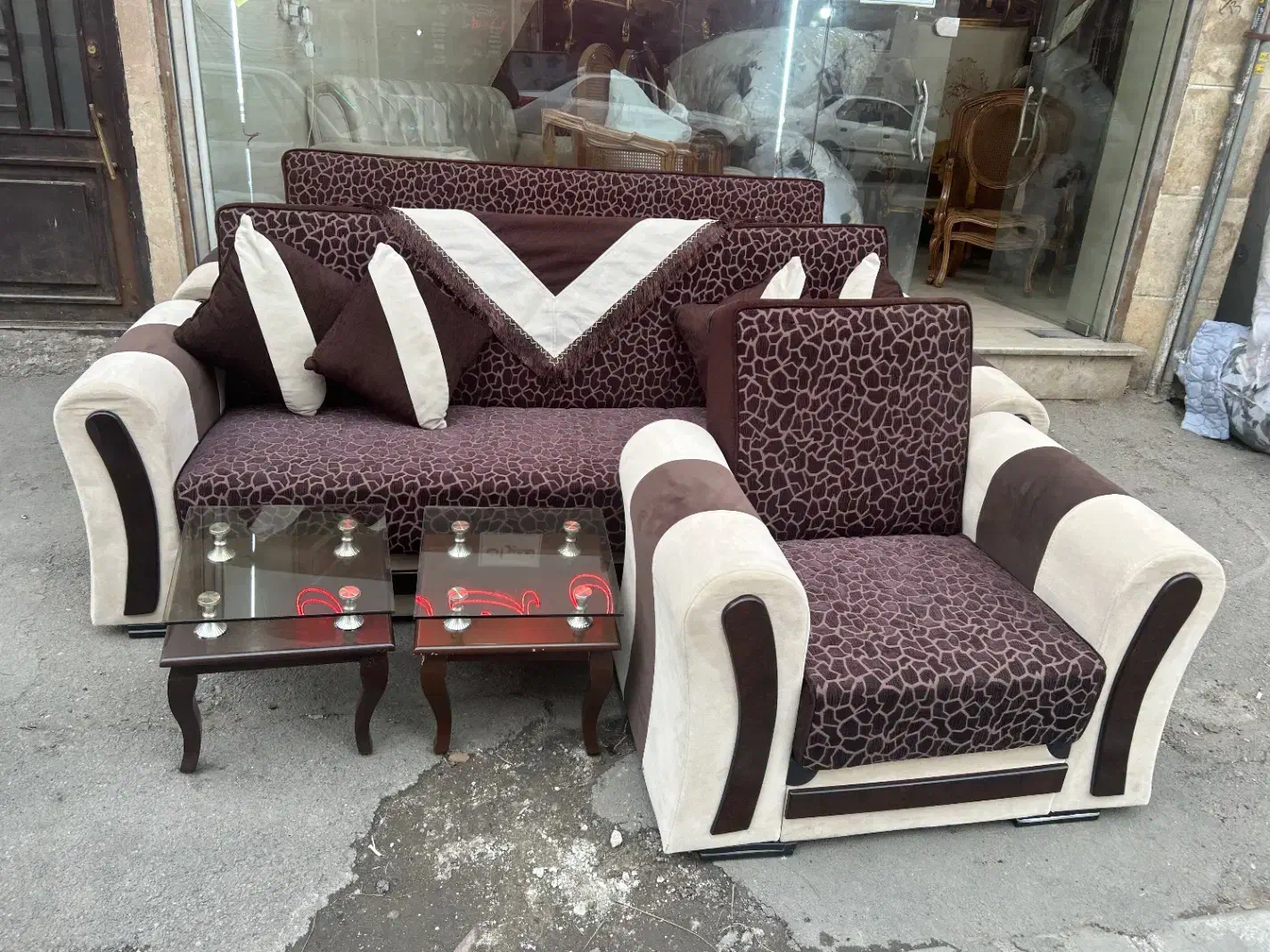 مبل راحتی ۷نفره|مبلمان خانگی و میز عسلی|تبریز, |دیوار