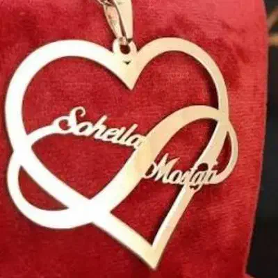 گردنبند اسم لاتین طلا از 900 sot|جواهرات|کرمان, |دیوار