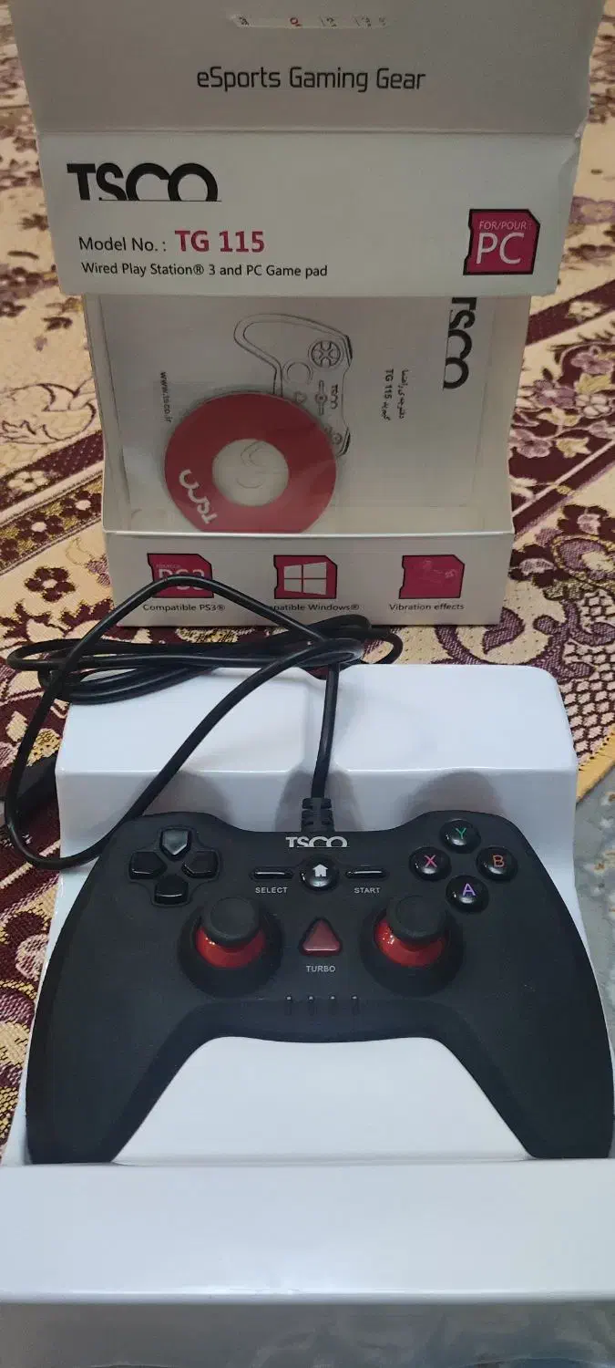 دسته بازی تسکو شوک دار|کنسول، بازی ویدئویی و آنلاین|اردبیل, |دیوار