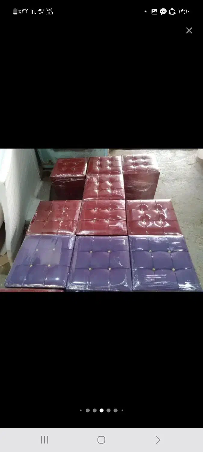 پاف نشیمن انتظار نیمکت پشتی دار|صندلی و نیمکت|کرج, حصارک پایین|دیوار