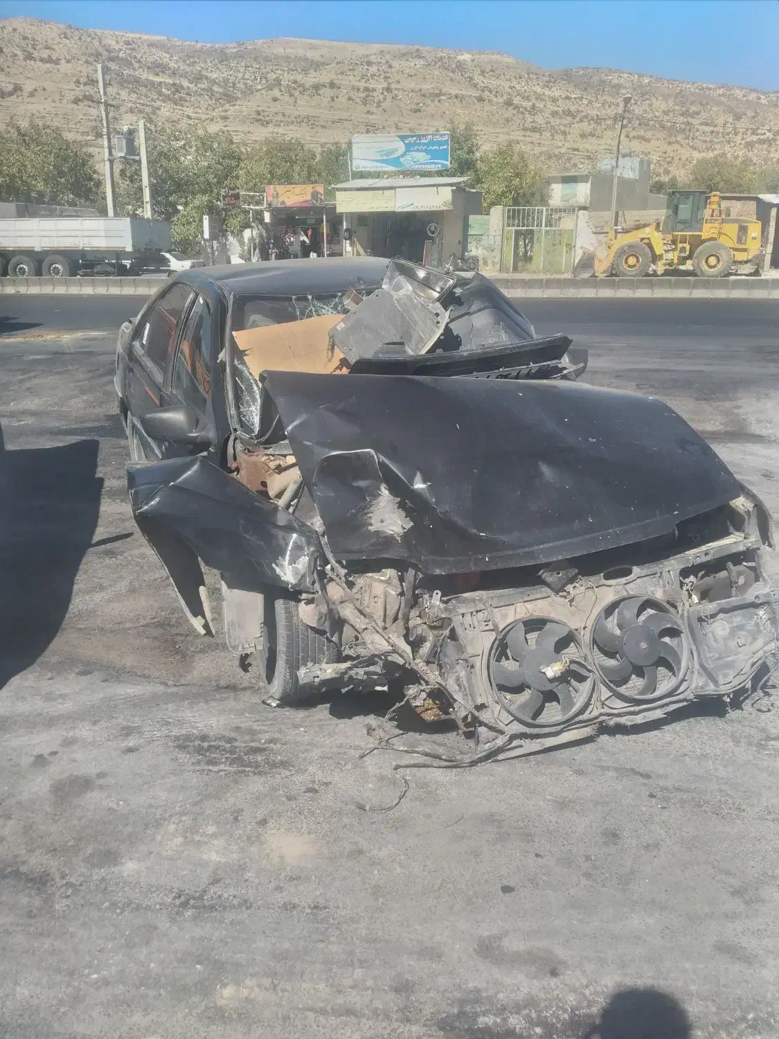 فروش خودروی تصادفی|خودرو سواری و وانت|ارژن, |دیوار