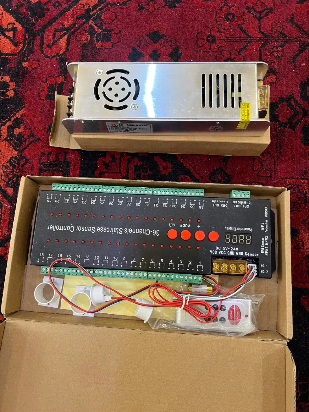 لاین نوری سنسوردار ۱۹پله فقط ۶ تومن|ریسه و چراغ تزئینی|تهران, سازمان برنامه شمالی|دیوار