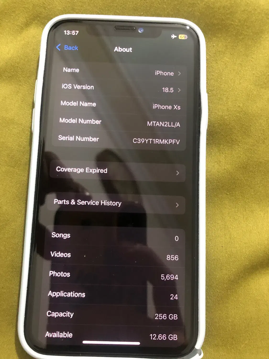 ایفون ایکس اس|موبایل|اهواز, گلستان|دیوار