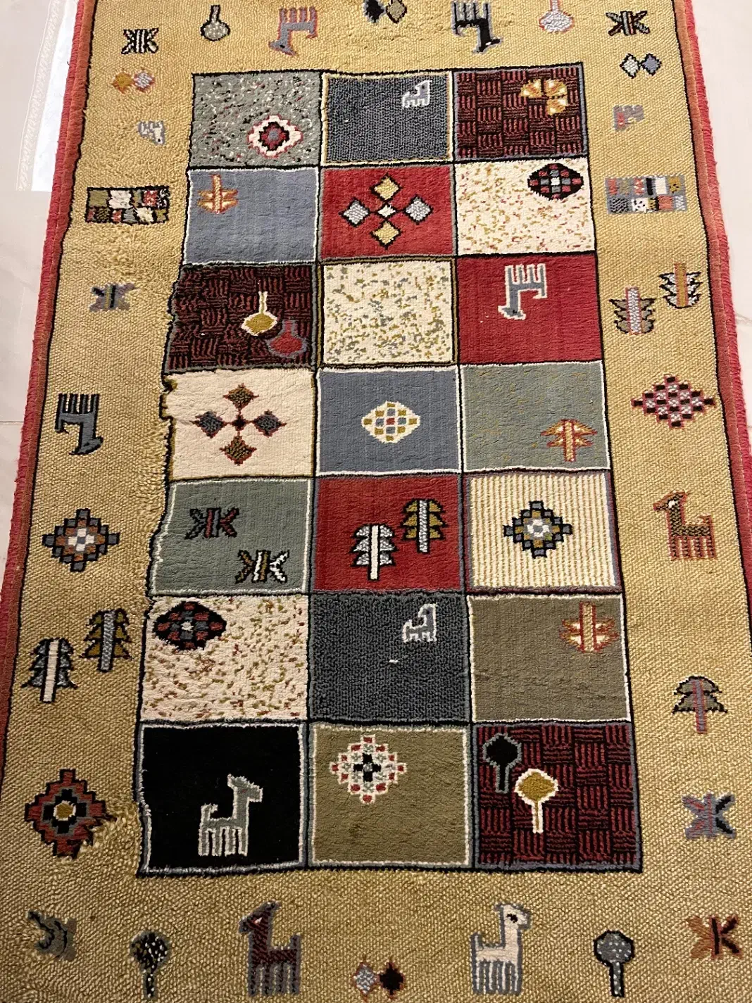 فرش ماشینی کوچک|فرش|تبریز, |دیوار