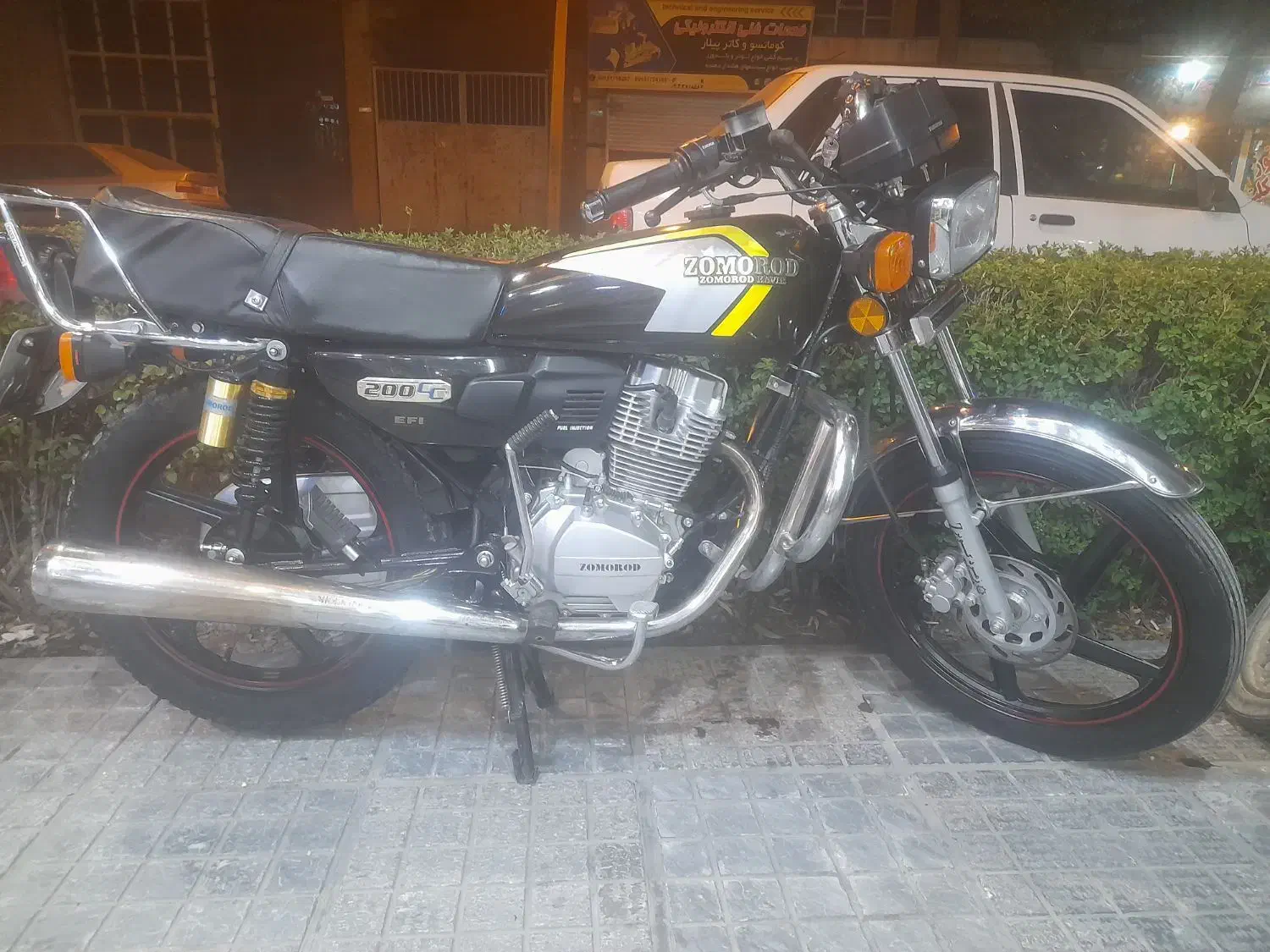 هندا زمرد۲۰۰|موتورسیکلت|گلپایگان, |دیوار