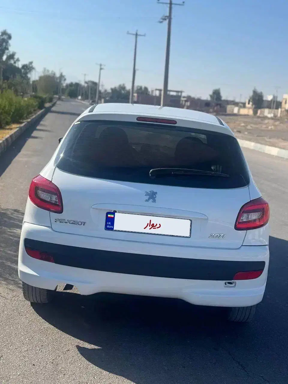 207 سقف فلز tu5|خودرو سواری و وانت|بم, |دیوار