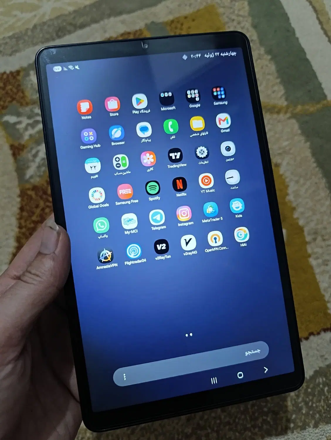 TabA9 Samsung|تبلت|رشت, سلیمانداراب|دیوار