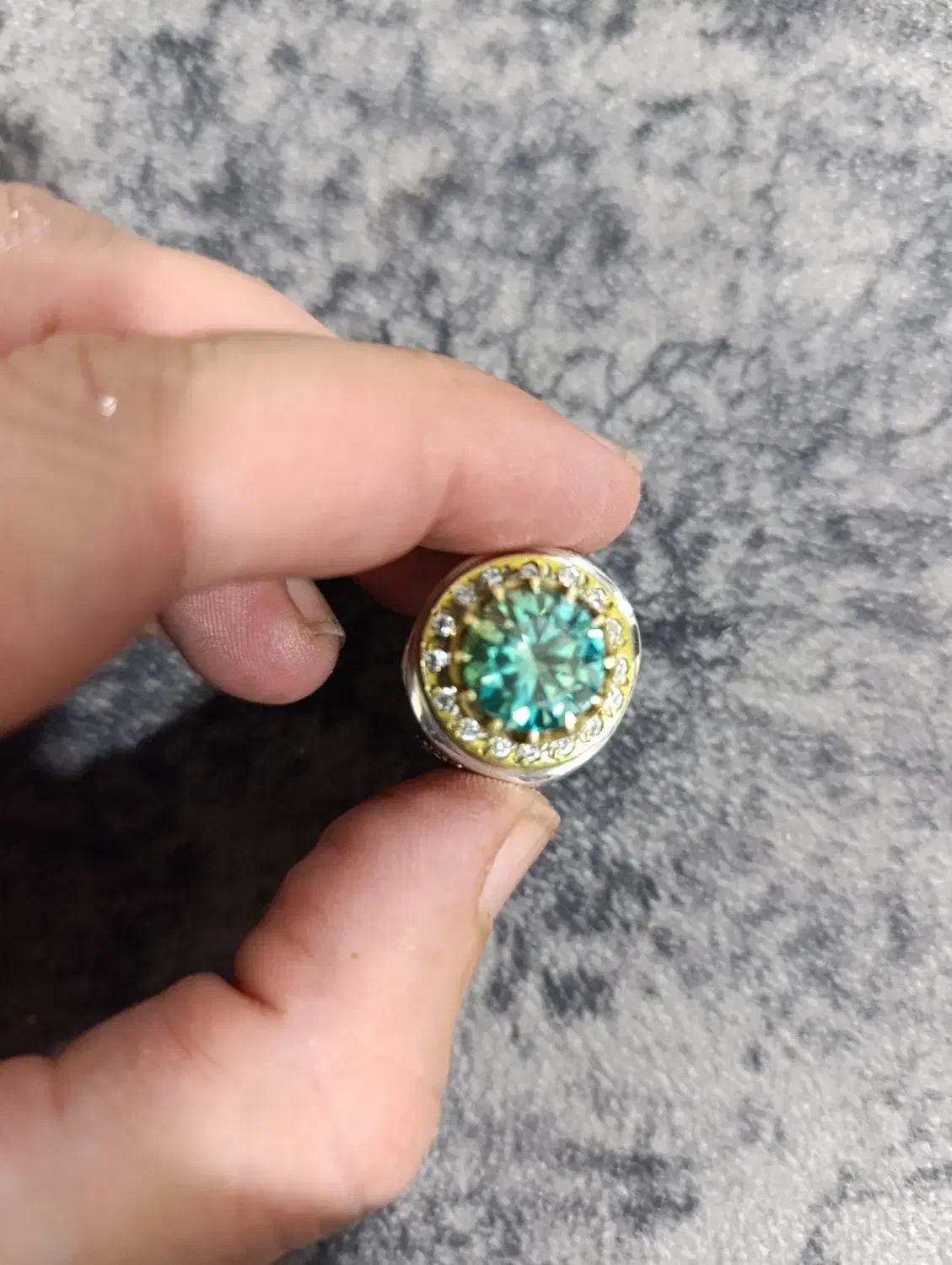 نقره925درجه یک مشهد نگیر زمردد|جواهرات|خرم‌آباد, |دیوار