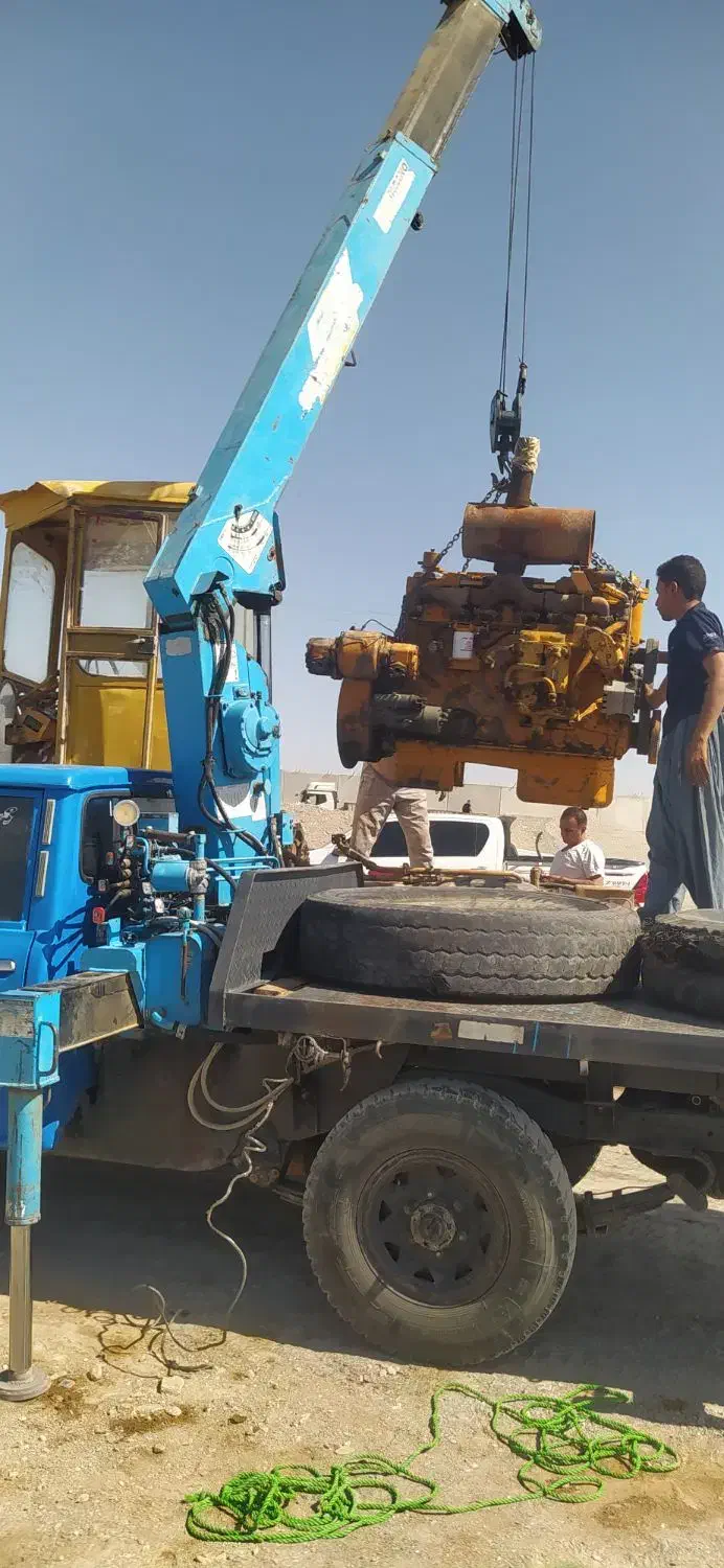 خدمات نیسان جرثقیل 2 تن دکل بلند دارای سبد وکفی|خدمات حمل و نقل|ایرانشهر, |دیوار