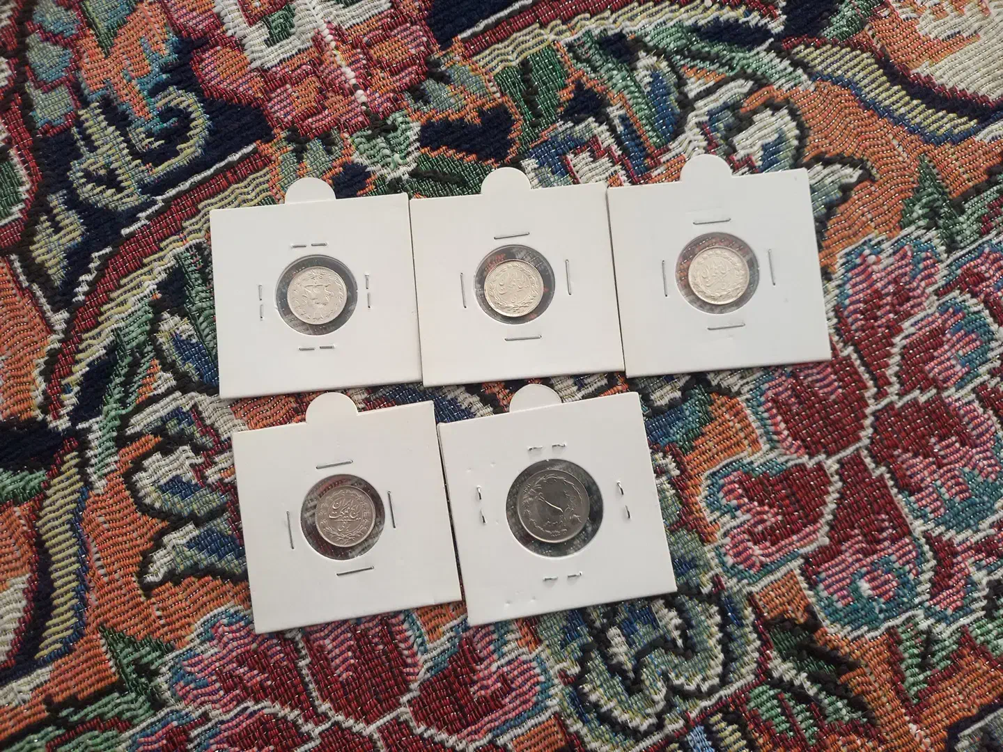 ۴تاربعی نقره رضاشاه بایک یک ریالی محمدرضاشاه|کلکسیون سکه، تمبر، اسکناس|ملایر, |دیوار