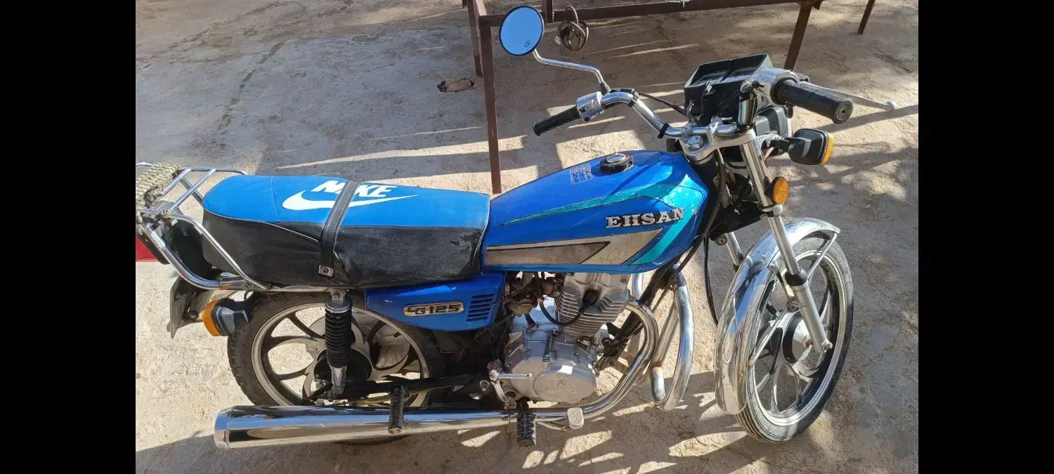 هوندا 125 احسان مدل 95 رینگ استیل|موتورسیکلت|سیرجان, |دیوار