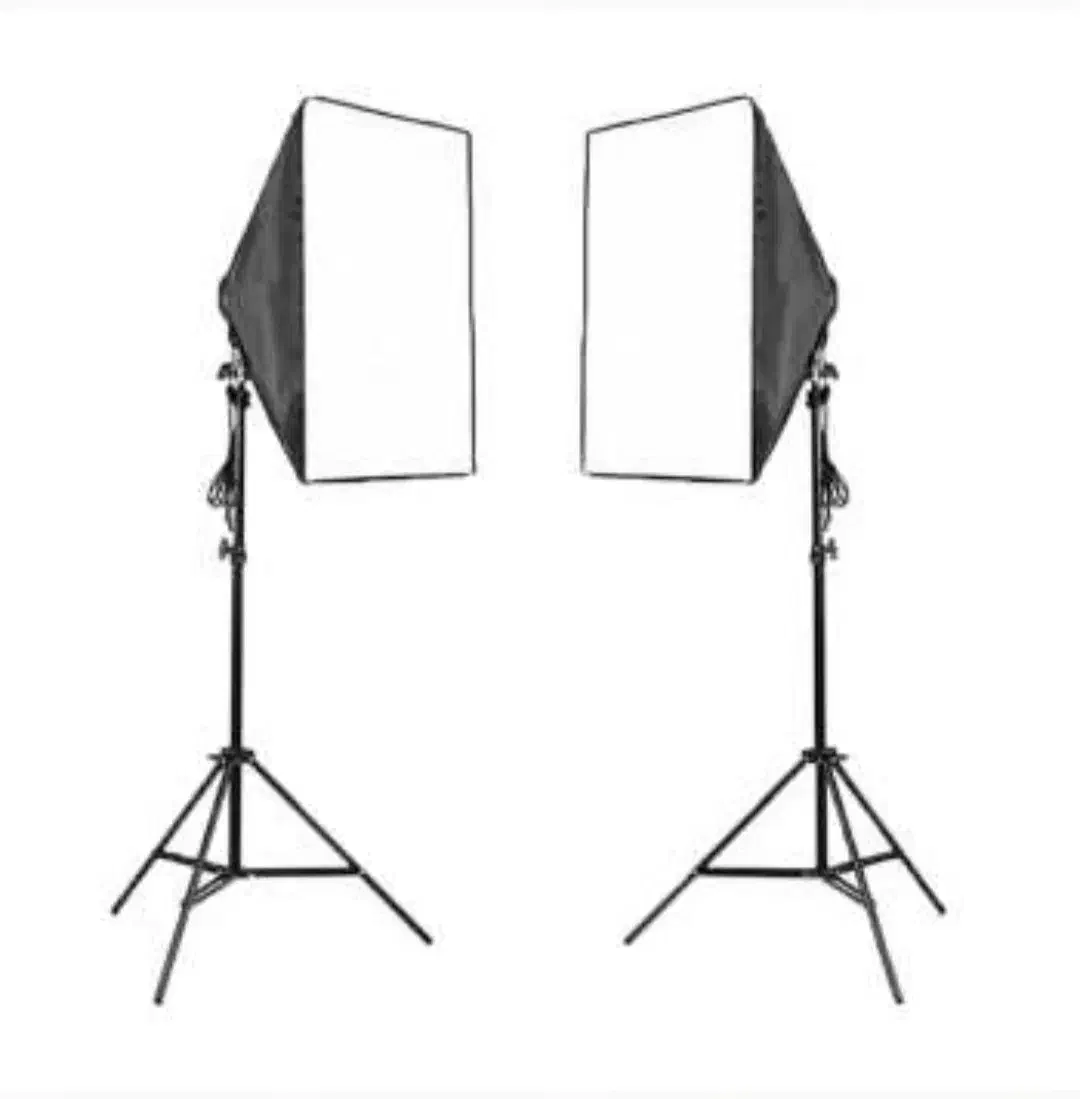 تجهیزات فیلمبرداری، پرده سبز و ۳پایه نور|دوربین عکاسی و فیلم‌برداری|قم, طلاب غیر ایرانی|دیوار