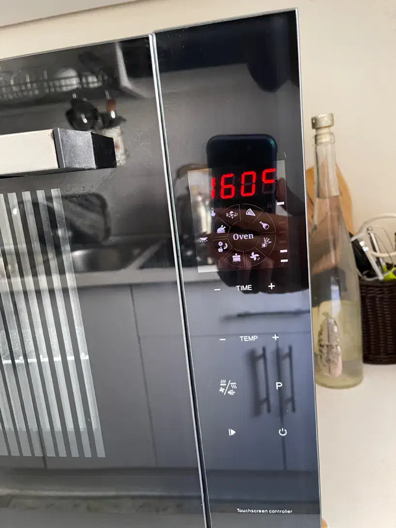 فر برقی روکار ساتین دیجیتال مشکی|اجاق گاز و لوازم برقی پخت‌وپز|آستارا, |دیوار