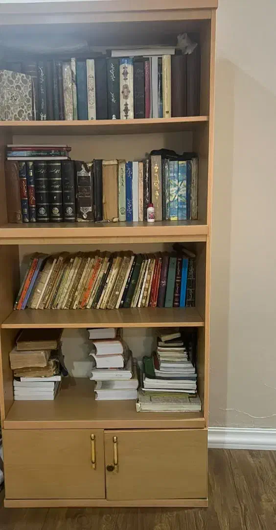 کتابخانه ام دی اف|کتابخانه، شلف، قفسههای دیواری|اهواز, کوروش|دیوار