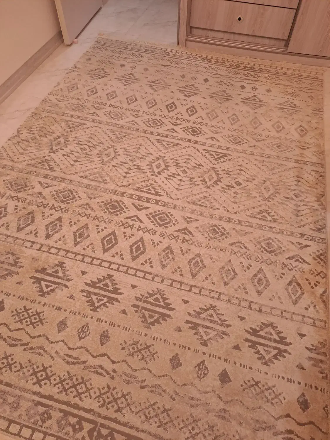 گلیم فرش ۶ متری|گلیم، جاجیم، گبه|هشتگرد, شهرک ولیعصر (مصلی)|دیوار