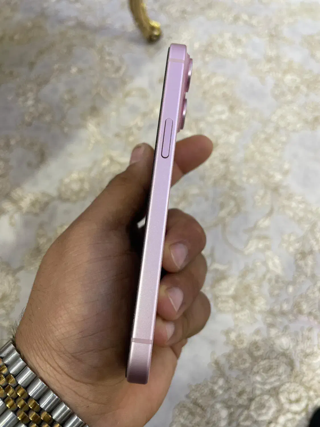 آیفون ۱۵نرمال صورتی ۱۲۸ ch|موبایل|اهواز, کوی نیرو|دیوار