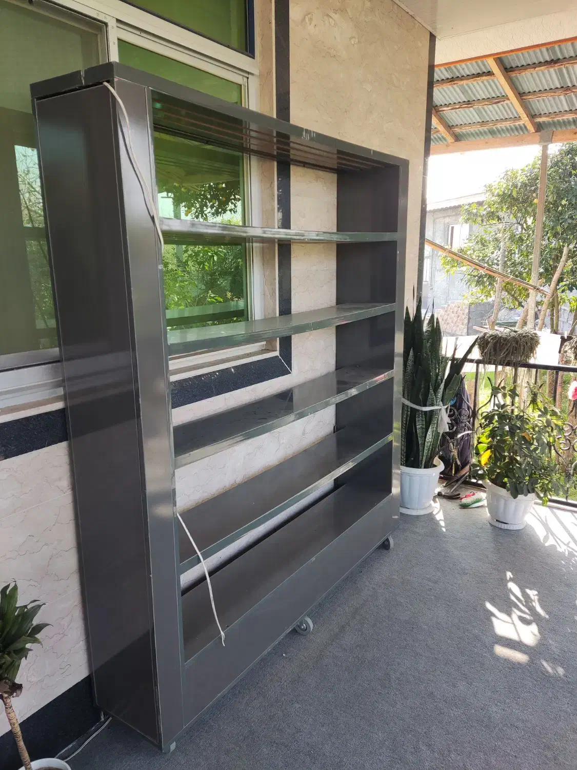 ویترین دکور موبایل|بوفه، ویترین، کنسول|ماسال, |دیوار