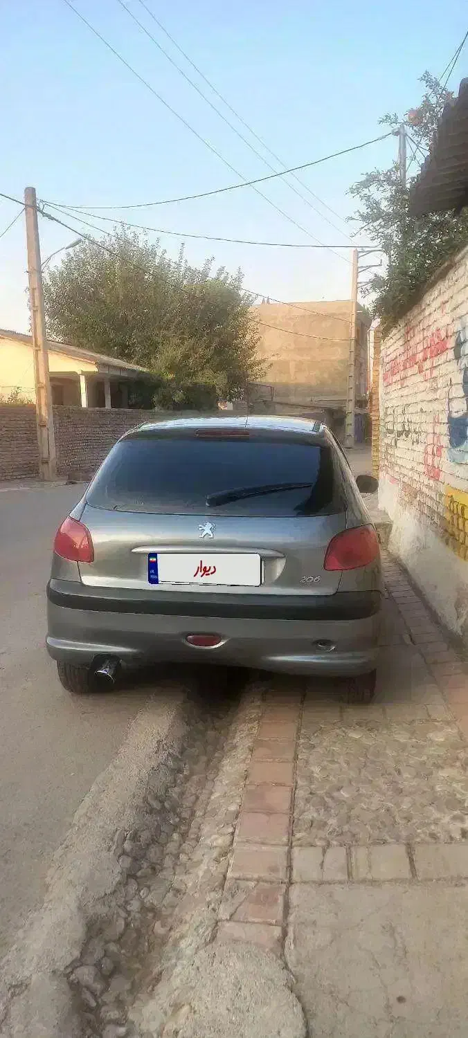 پژو ۲۰۶ تیپ ۳|خودرو سواری و وانت|علی‌آباد کتول, |دیوار