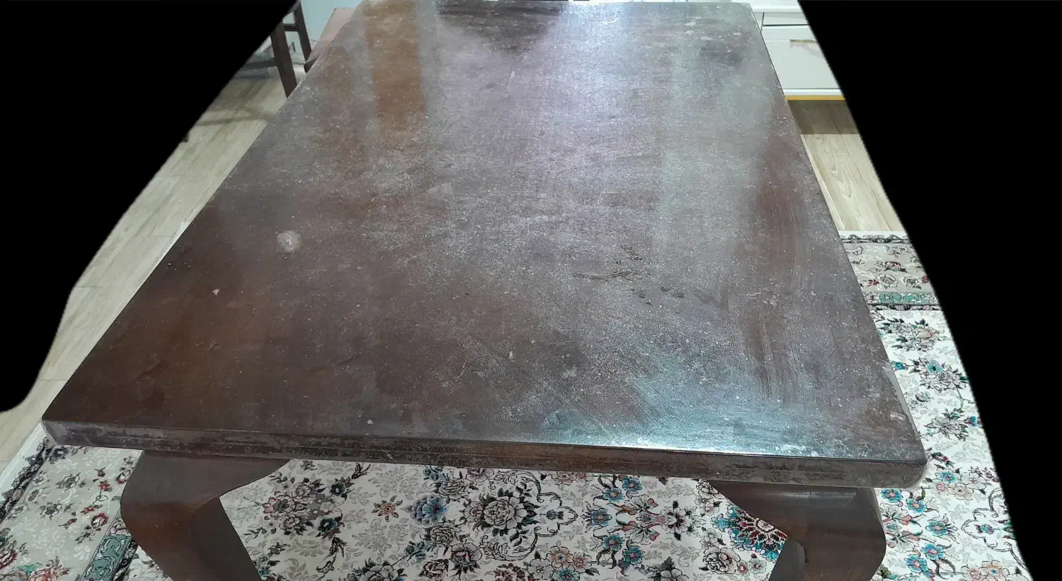 میز ناهارخوری چوبی ۴ نفره|میز و صندلی غذاخوری|رشت, حومه رشت|دیوار