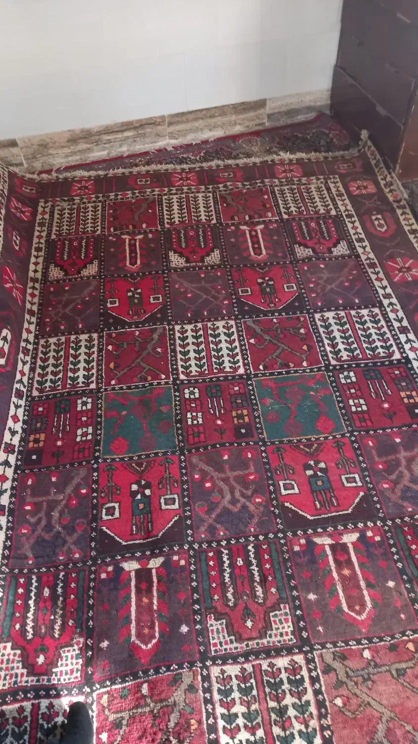 فرش دستبافت|فرش|اصفهان, الهیه|دیوار