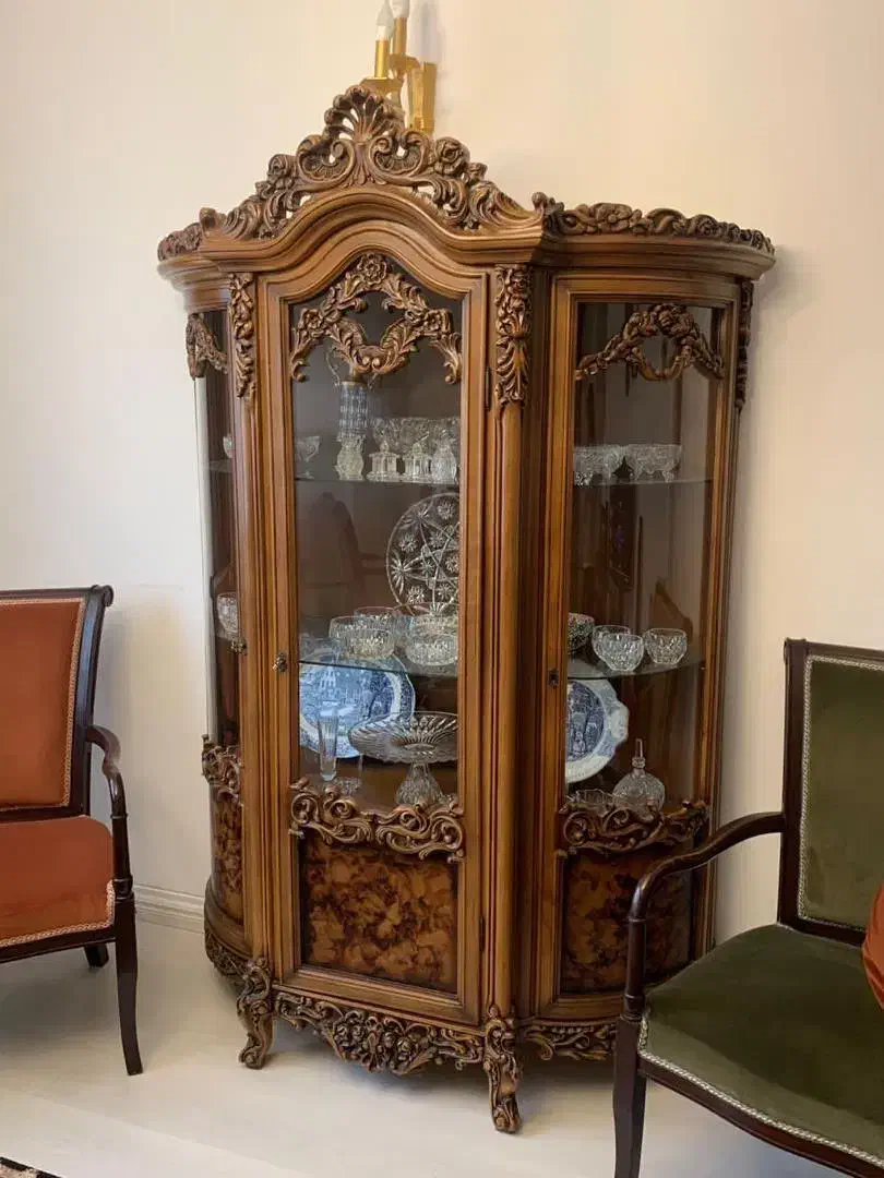 وفه تمام چوب منبتکاری، سالم، مدل کلاسیک|بوفه، ویترین، کنسول|تهران, ازگل|دیوار