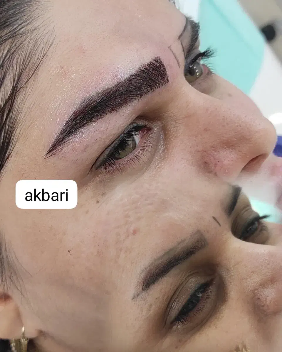 کاشت ابرو طبیعی قابل رشد تضمینی|خدمات آرایشگری و زیبایی|شیراز, ستارخان|دیوار