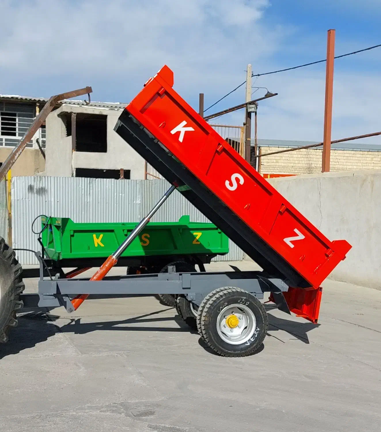 ساخت انواع تریلی و تانکر تراکتور|قطعات یدکی و لوازم جانبی|کرمان, |دیوار