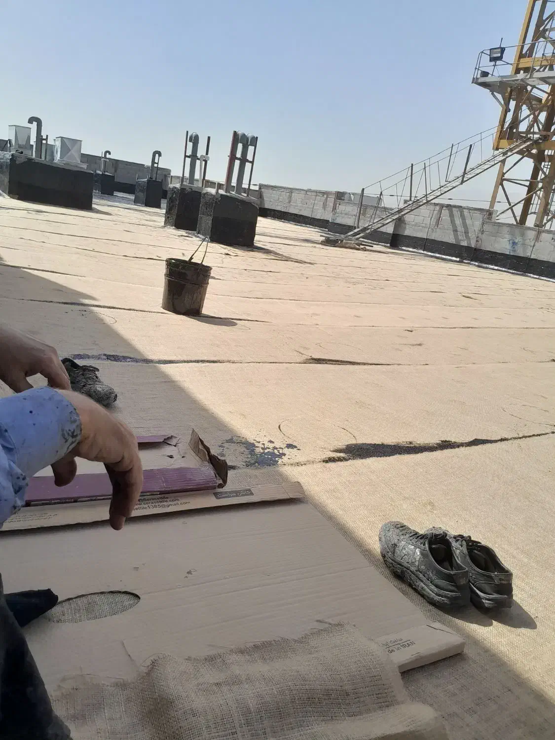 نصب ایزوگام دلیجان شرق قیر گونی لکه گیر|خدمات پیشه و مهارت|تهران, تهرانپارس غربی|دیوار