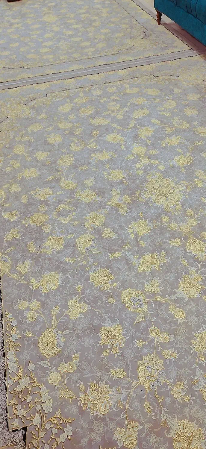 ۴عددفرش۱۵۰۰شانه۴۵۰۰تراکم گل برجسته طلاکوب|فرش|پاکدشت, پاکدشت (مامازند)|دیوار