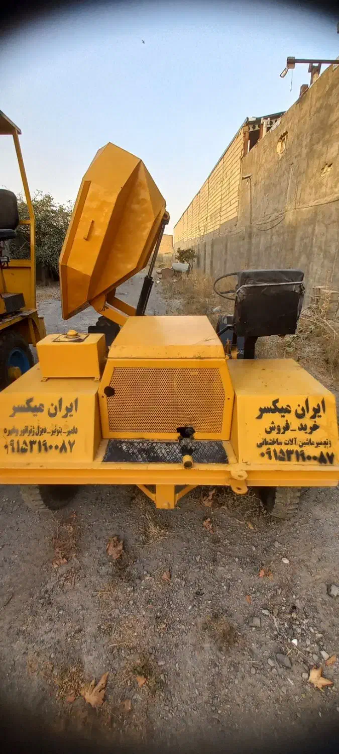 دامپر،بتونیر،اتومیکسر،خلاطه بتن|ماشین‌آلات صنعتی|مشهد, میان ولایت|دیوار