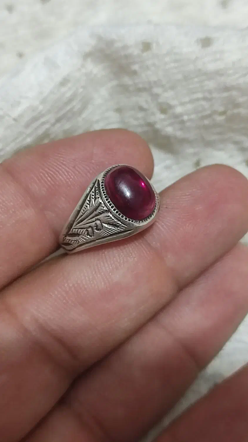 انگشتر یاقوت کهنه قدیمی|جواهرات|ری, شهادت|دیوار