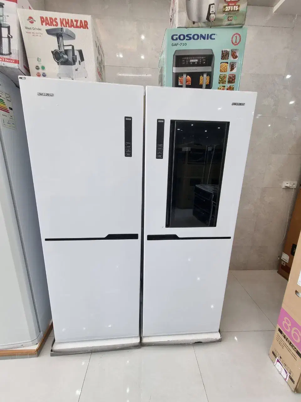یخچال فریزر دوقلو استیلون  دور این دور مدل ۲۰۲۴|یخچال و فریزر|کرمانشاه, |دیوار