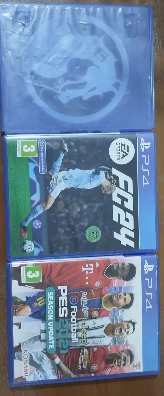 سه عدد سیدی بازی PS4|کنسول، بازی ویدئویی و آنلاین|قم, زنبیل آباد|دیوار