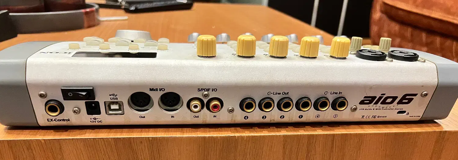 کارت صدا برند icon مدل aio 6|آلات موسیقی|رشت, گلسار|دیوار