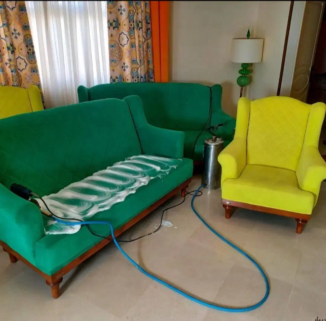 شستشوی مبل مبلشویی تشک شویی فرش صندلی|خدمات نظافت|گنبد کاووس, |دیوار