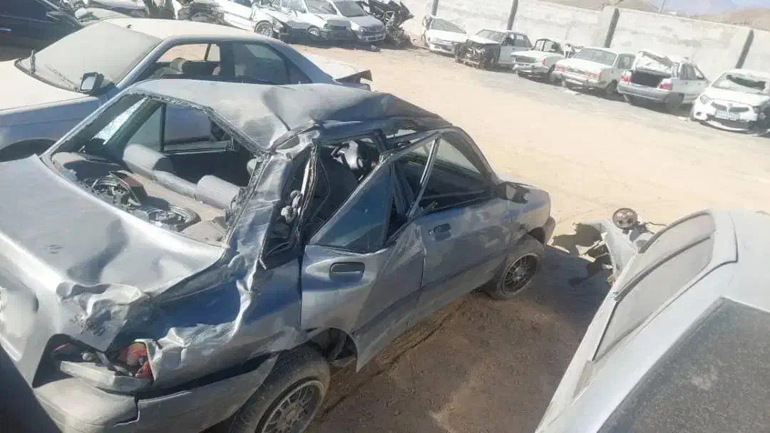 فروش یک دستگاه پراید تصادفی|خودرو سواری و وانت|نجف‌آباد, حومه نجف آباد|دیوار