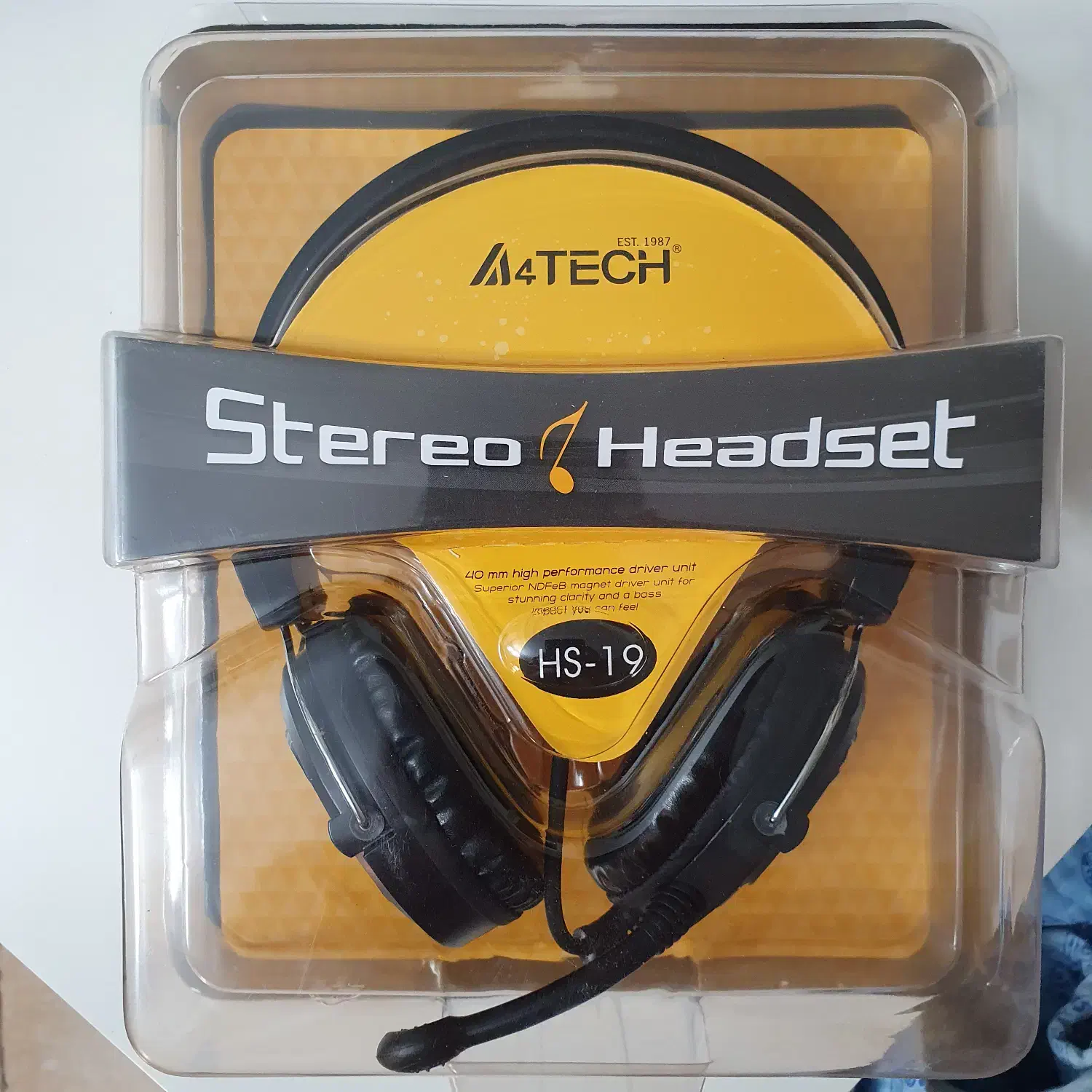 هدفون ای فورتک، مدل HS-19|لوازم جانبی موبایل و تبلت|تهران, زنجان جنوبی|دیوار