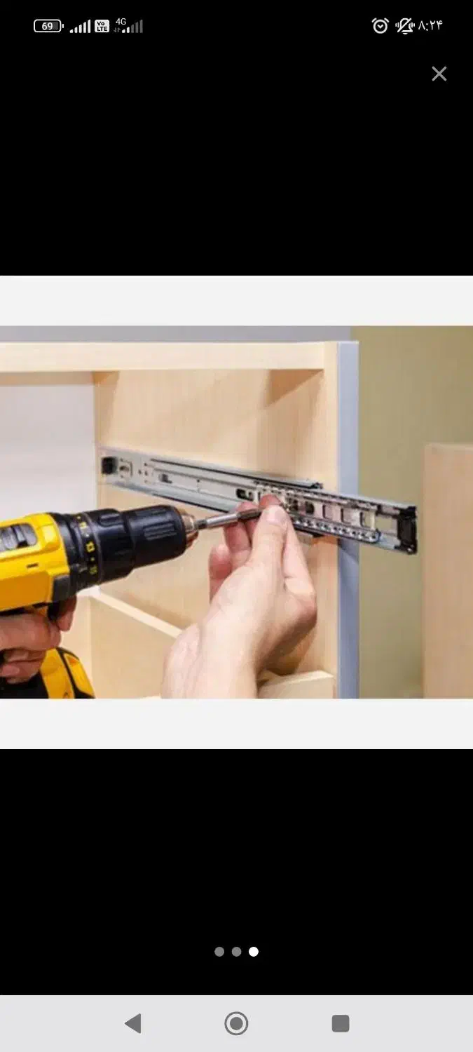 تعمیرات کابینت کمد دیواری دراور جک ریل لولا درمحل|خدمات پیشه و مهارت|یزد, |دیوار