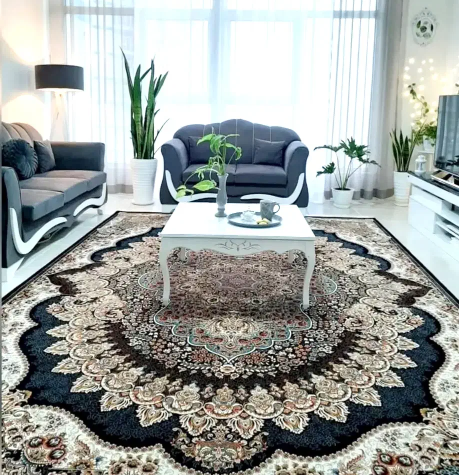 ۲ عدد فرش ۹ متری ارکیده (نو)|فرش|ری, عباسآباد|دیوار