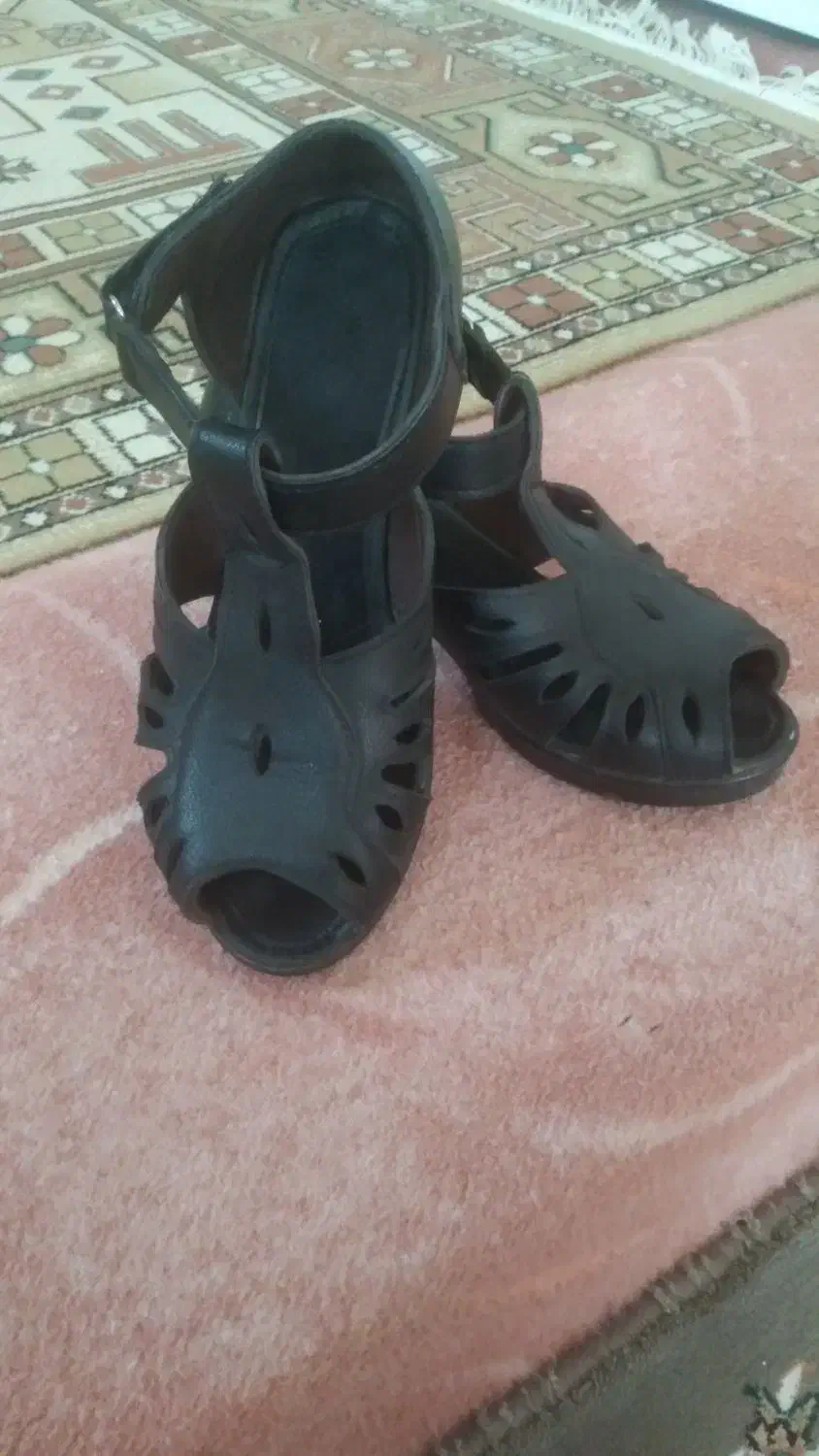 کفش تابستانی سایز 37 چرم|کیف، کفش، کمربند|تنکمان, |دیوار