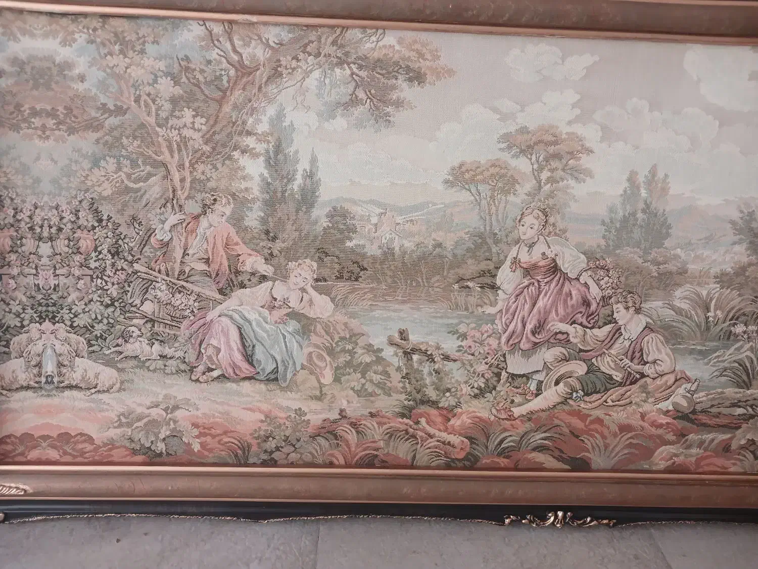 تابلوی عتیقه ایتالیایی|کلکسیون اشیاء عتیقه|تبریز, |دیوار