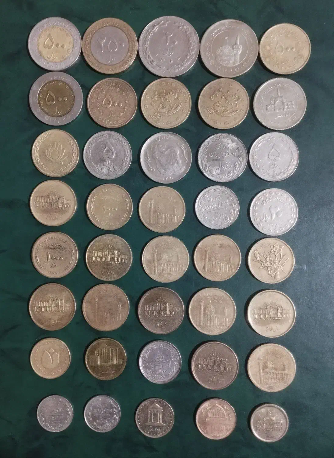 ۱۴۰ عدد سکه جمهوری|کلکسیون سکه، تمبر، اسکناس|مشهد, آزادشهر|دیوار