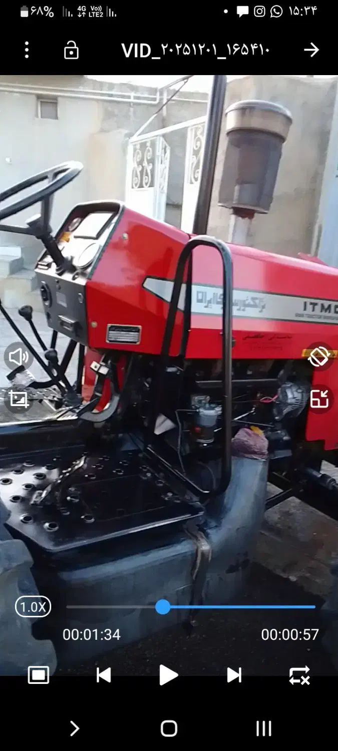 تراکتور۲۹۹مدل۱۳۸۸درحدنو|خودرو سنگین|قروه, |دیوار