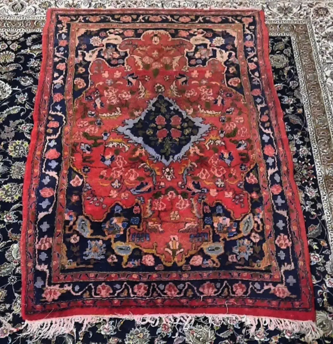 فرش دست بافت زرنیم|فرش|کرمانشاه, |دیوار