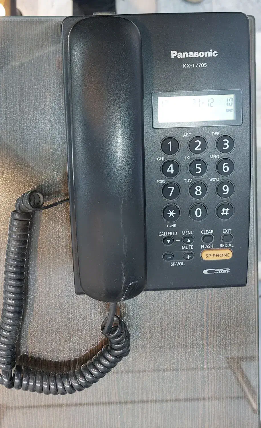 تلفن دوخط و یک خط پاناسونیک خیلی تمیز درحدنو|تلفن رومیزی|تهران, دستغیب|دیوار