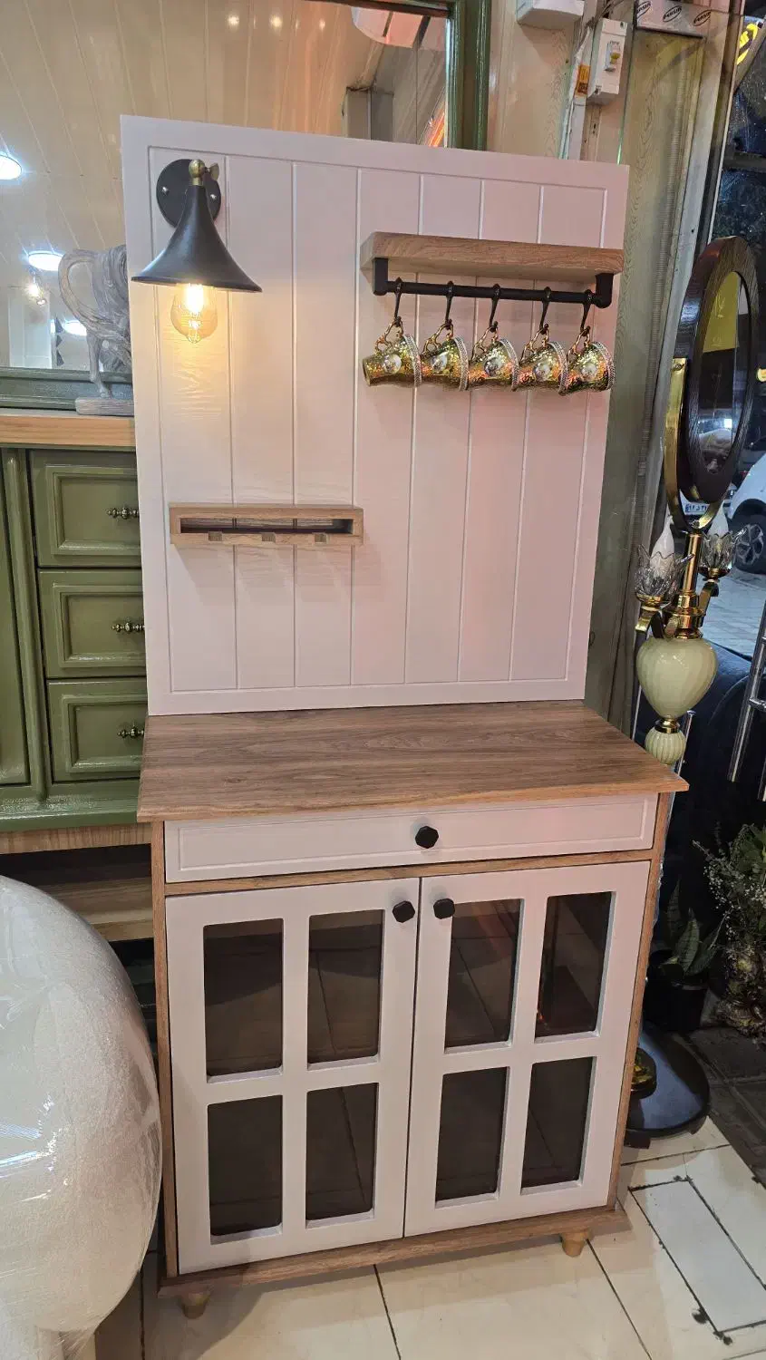 کافی بار mdf|بوفه، ویترین، کنسول|رشت, رودبارتان|دیوار