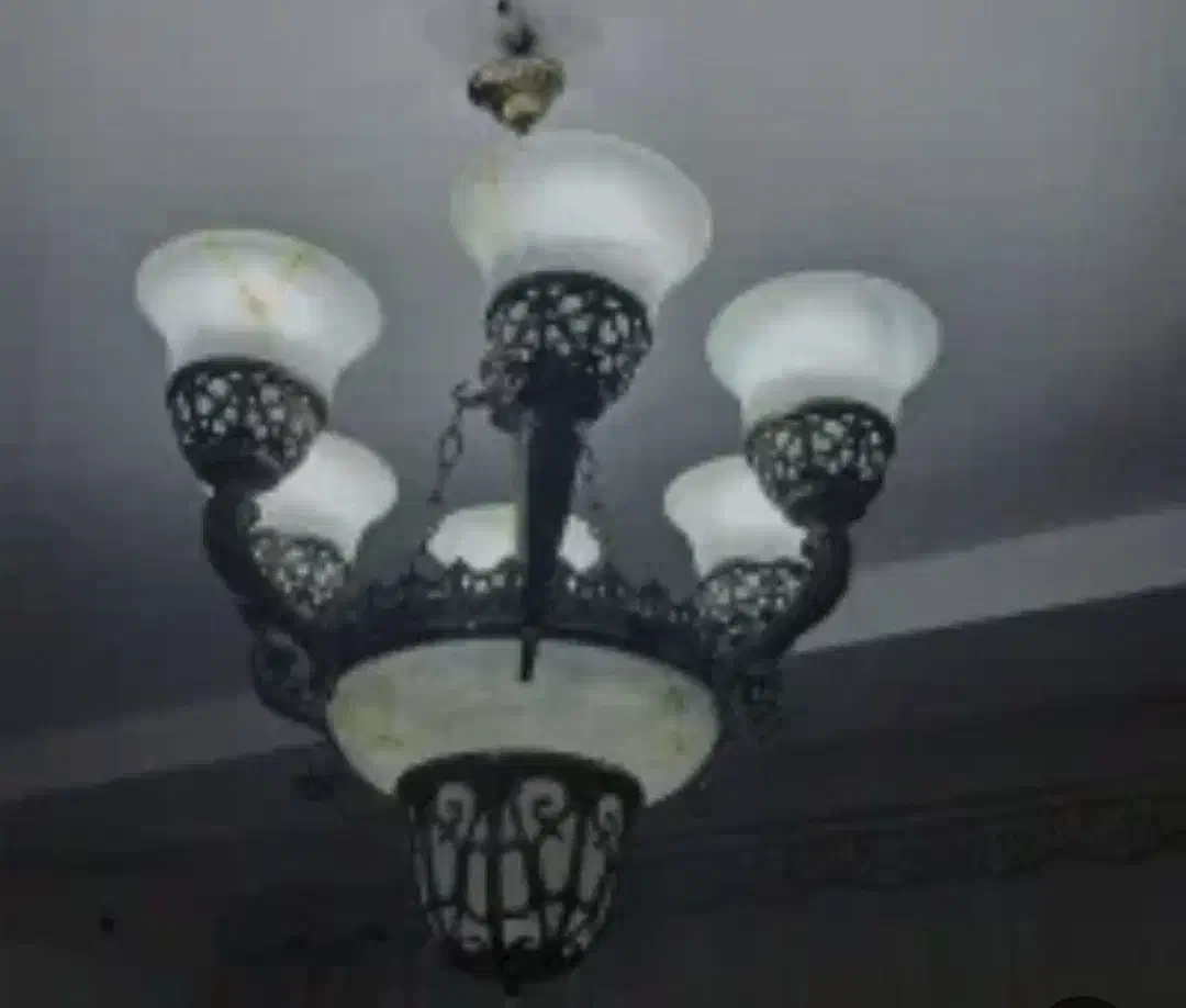 لوستر سنگی مر مر|لوستر و چراغ آویز|تهران, دبستان|دیوار