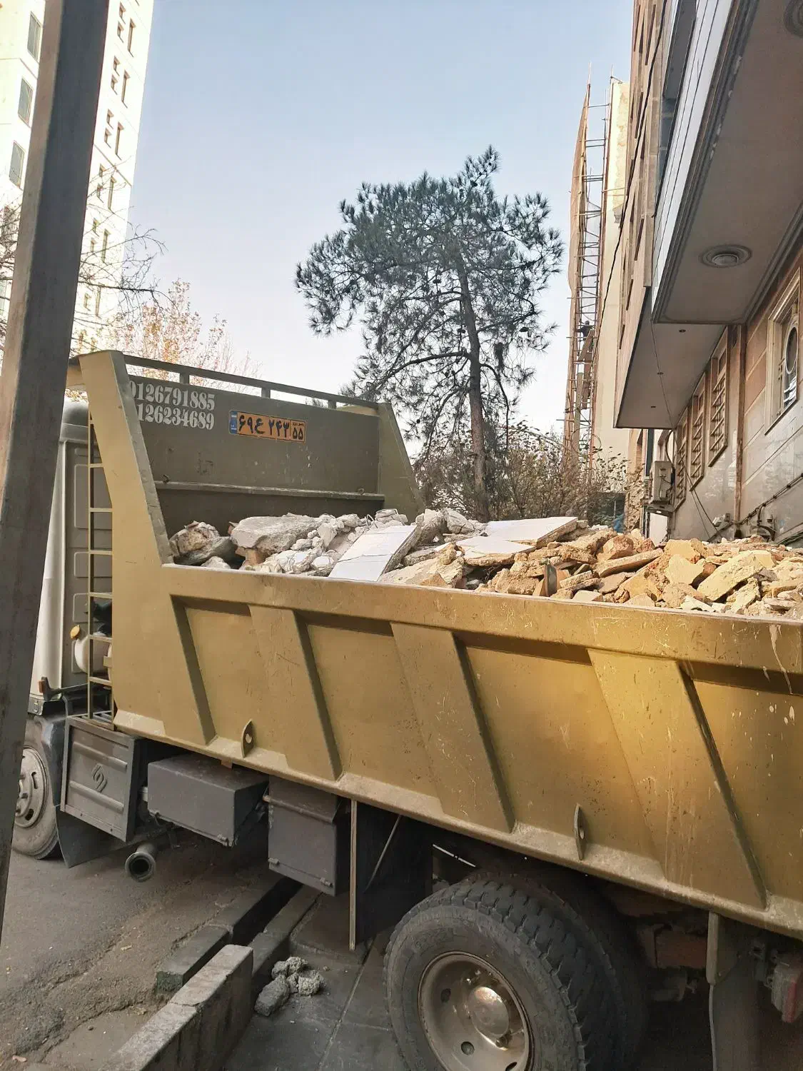 حمل نخاله ،ساختمانی با بادسان ،خاور،ایسوزو ،|خدمات حمل و نقل|تهران, پاسداران|دیوار