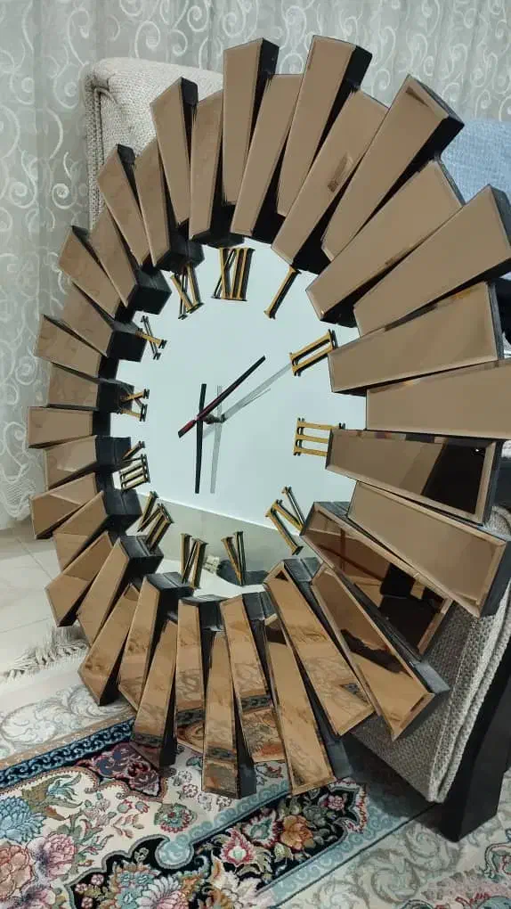 ساعت اینه ای خورشیدی|ساعت دیواری و تزئینی|اسفراین, |دیوار